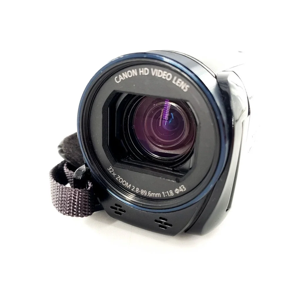 Canon VIXIA HF R600 HD Camcorder 57x Zoom w/ Battery Charger Box Manual Tested